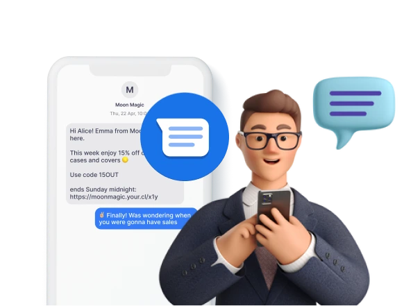 SMS & WhatsApp Integration